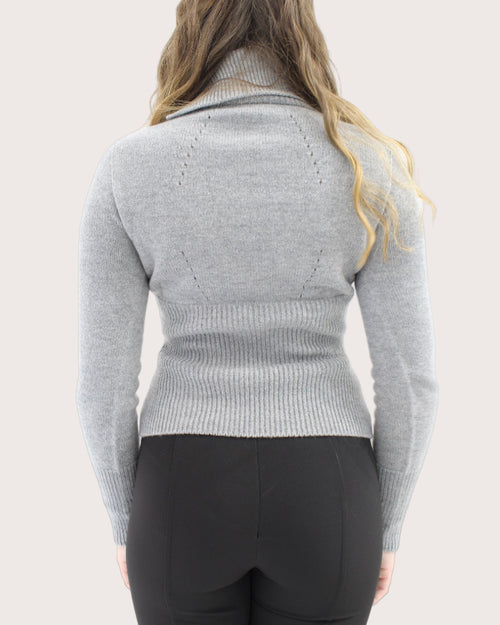 Maglia dolcevita in lana e cashmere A23CPMGG05