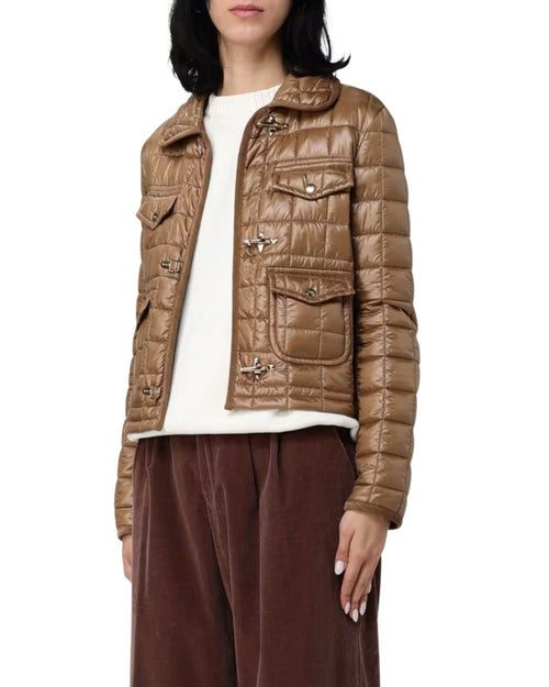 FAY Giacca trapuntata con ganci