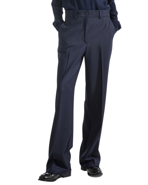 19.70 By Seventy Pantalone a palazzo in gabardina