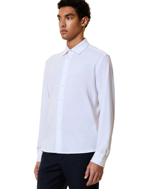 Roberto Ricci Design Camicia in Pregiato Piquè di Cotone