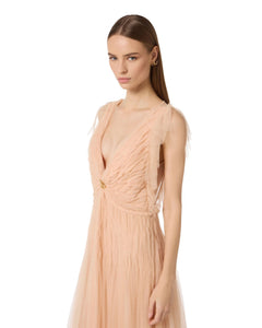 Elisabetta Franchi Abito Red Carpet in tulle