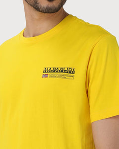 Napapijri T-shirt in cotone con stampa logo NP0A4HQQ