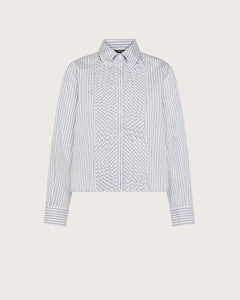 Seventy Camicia in popeline lurex