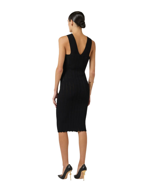 Elisabetta Franchi Abito in maglia a jour
