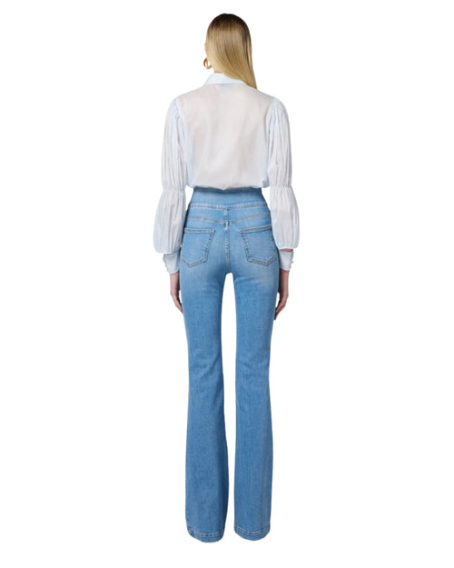 Elisabetta Franchi Jeans vita alta aderente