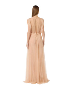 Elisabetta Franchi Abito Red Carpet in tulle