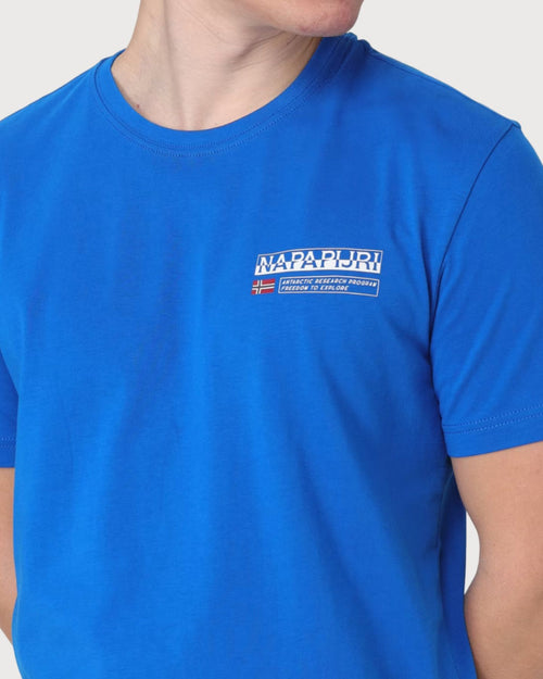 Napapijri T-shirt in cotone con stampa logo NP0A4HQQ