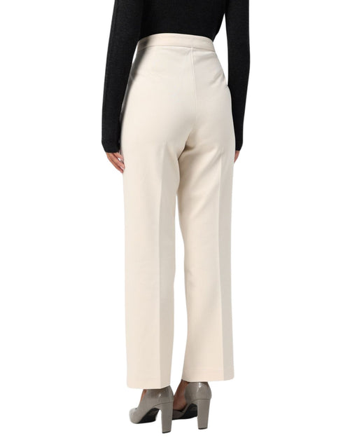 Pantalone elegante vita alta fit dritto Twinset 242TP224A