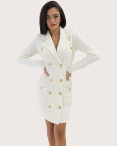 Miniabito robe manteau doppiopetto AM96S36E2