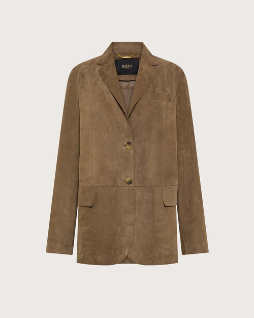 Seventy Giacca in pelle suede