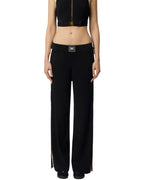 Elisabetta Franchi Pantalone in maglia con spacchi