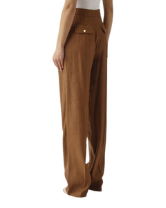 Elisabetta Franchi Pantalone in misto lino
