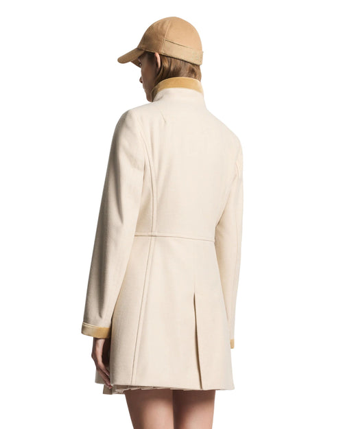 FAY Cappotto Virginia in misto lana con ganci