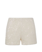 Twinset shorto con paillettes