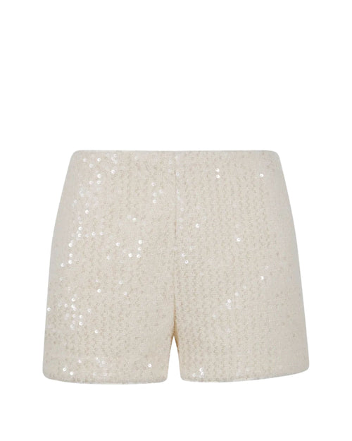 Twinset shorto con paillettes