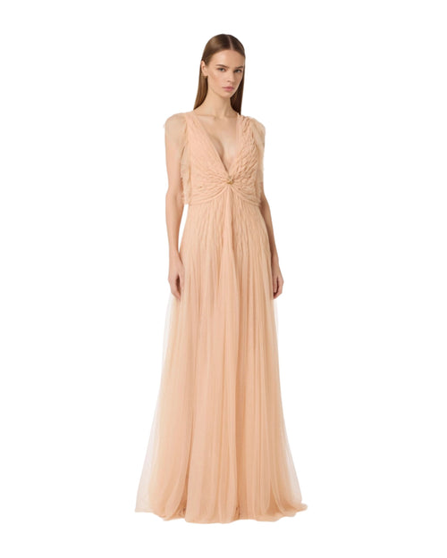 Elisabetta Franchi Abito Red Carpet in tulle