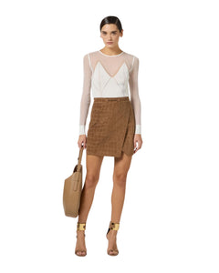 Elisabetta Franchi Maglia con trasparenze