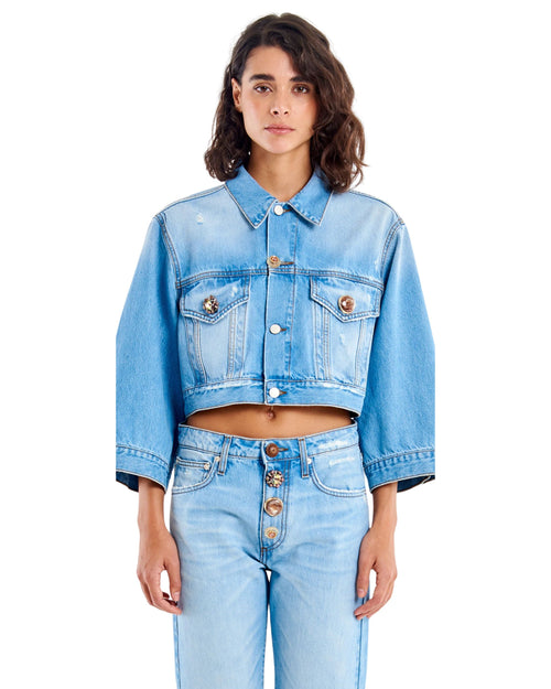 Vicolo Giacca Denim Gioiello