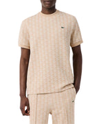Lacoste t-shirt stampa logo monogram