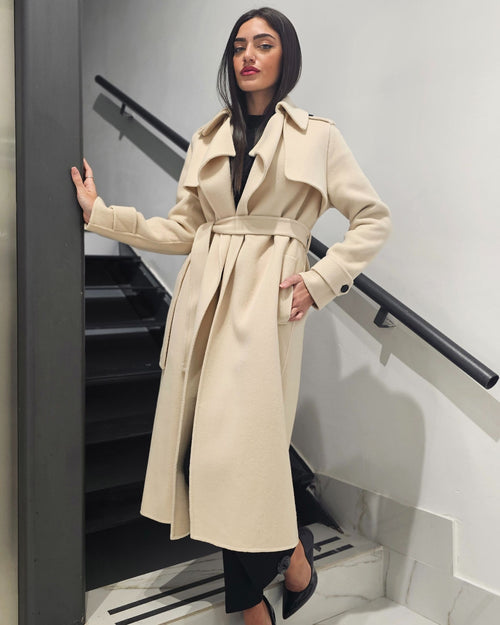 Emma & Gaia Cappotto in lana e casmere