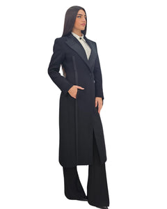 Cappotto blazer lungo con A24CECP001