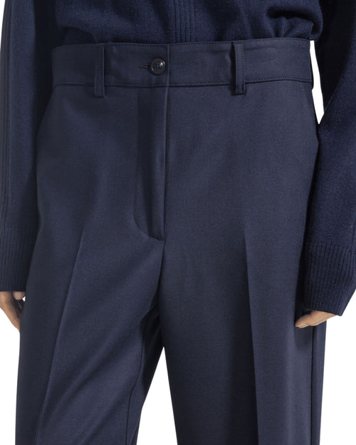 19.70 By Seventy Pantalone a palazzo in gabardina