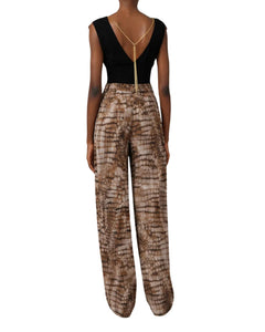 Elisabetta Franchi body con collana