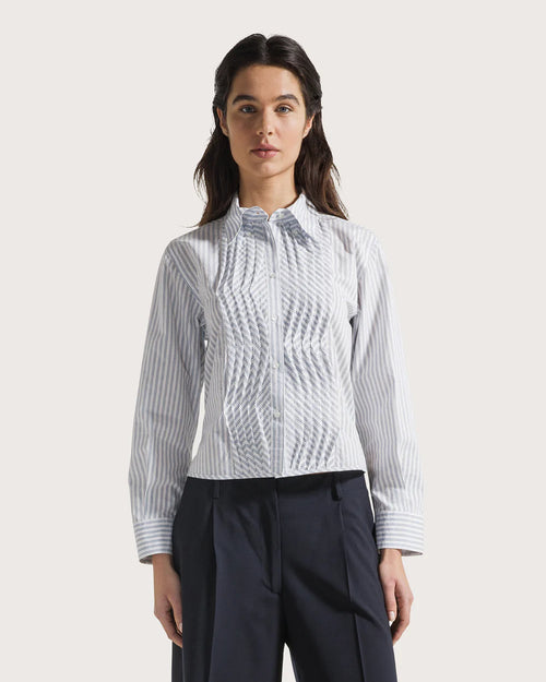 Seventy Camicia in popeline lurex