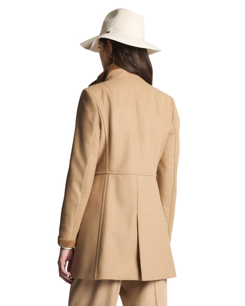 FAY Cappotto Virginia in misto lana con ganci