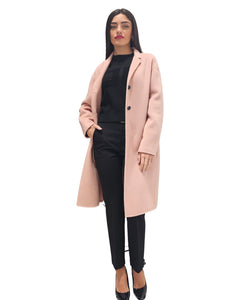 Emma & Gaia Cappotto monopetto in lana e cashmere