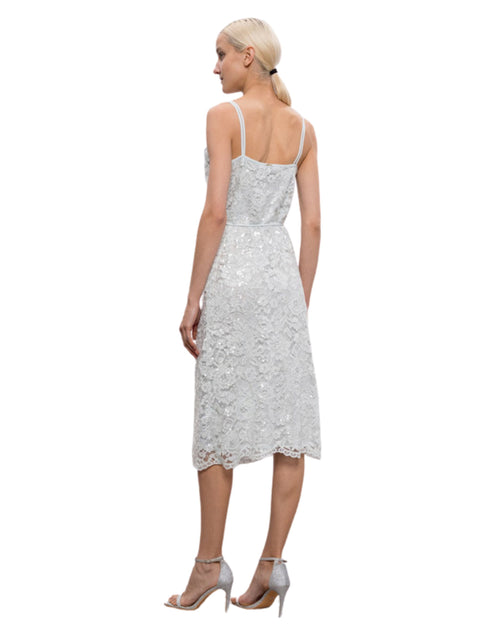 Twinset Abito elegante in pizzo con paillettes