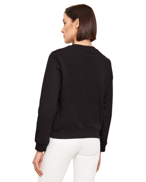 Elisabetta Franchi felpa con logo in rilievo