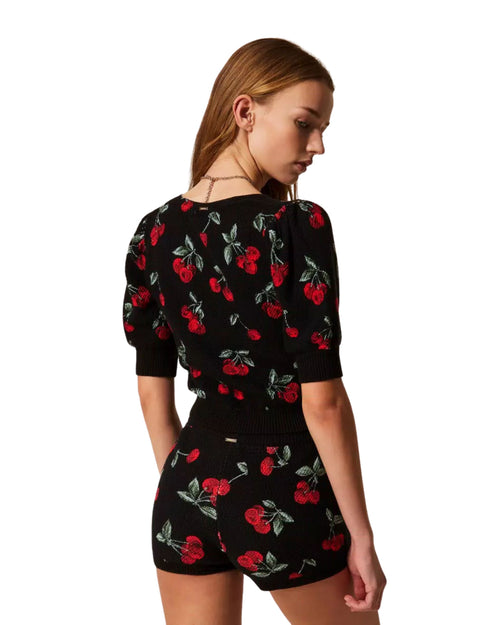 Twinset Maglia Cherry