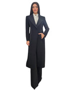 Cappotto blazer lungo con A24CECP001