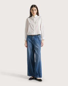 19.70 By Seventy Camicia in cotone con ricami