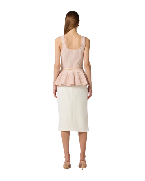 Elisabetta Franchi Top con baschina