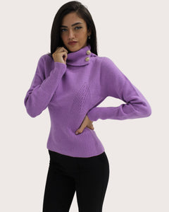 Maglia dolcevita in lana e cashmere A23CPMGG05