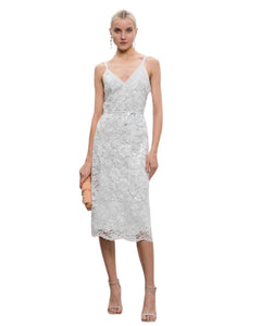 Twinset Abito elegante in pizzo con paillettes