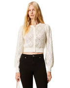 Twinset Cardigan con perle