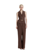 Simona Corsellini Top Gilet con fibbia