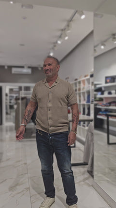 Archivio Milano Polo camicia con bottoni