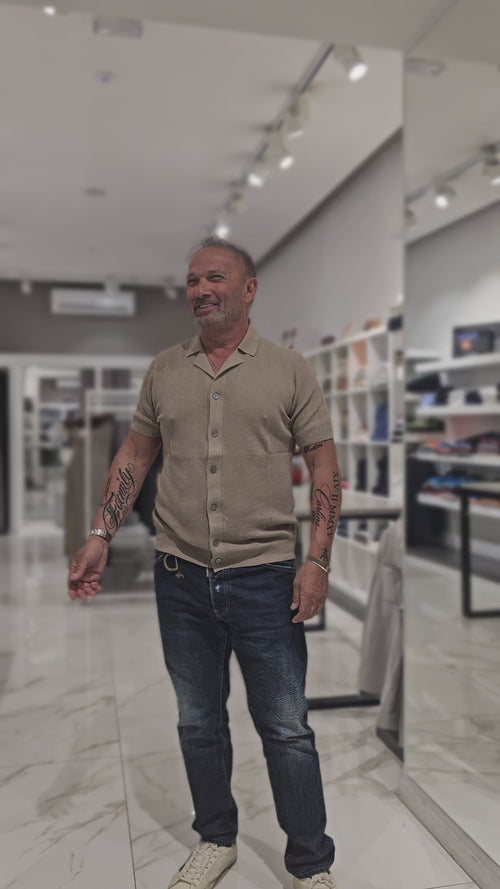Archivio Milano Polo camicia con bottoni