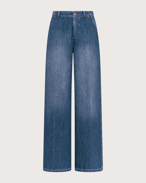 19.70 By Seventy Pantalone in denim leggero