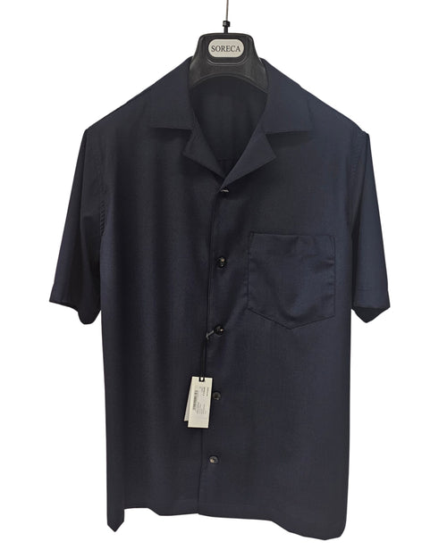 Archivio Milano Camicia mezza manica Over con taschino