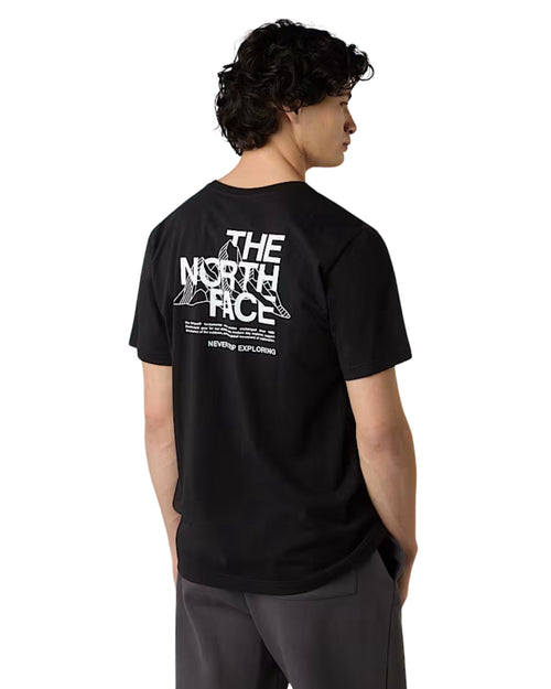 The North Face T-shirt Mountain Sketch