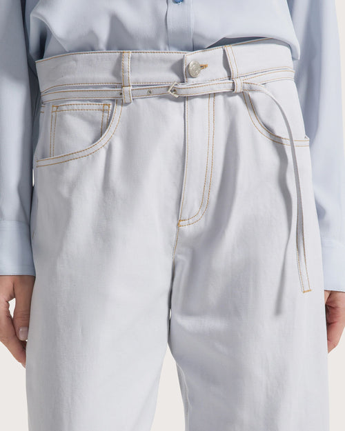 Seventy Pantalone denim wide leg