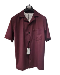 Archivio Milano Camicia mezza manica Over con taschino
