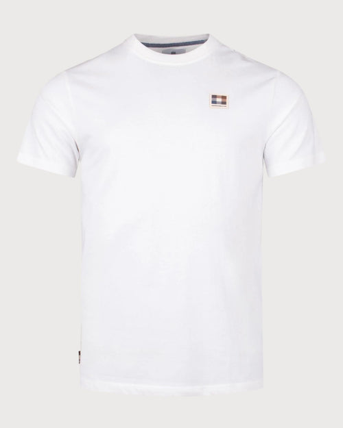 Aquascutum T-Shirt Patch Logo AA B004 TS011