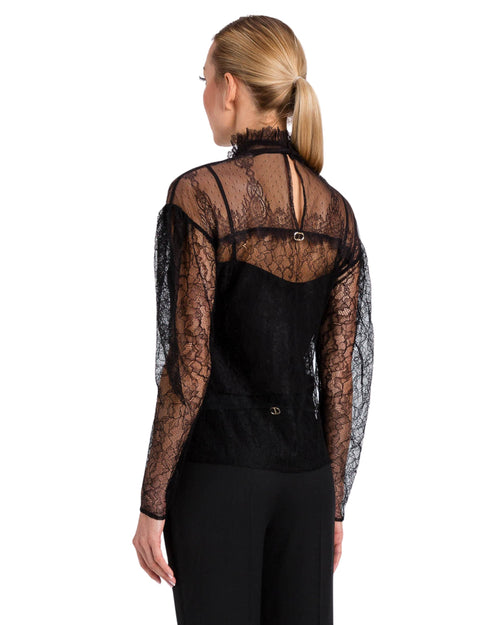 Twinset Blusa in pizzo