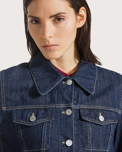 19.70 By Seventy Giacca cropped in denim